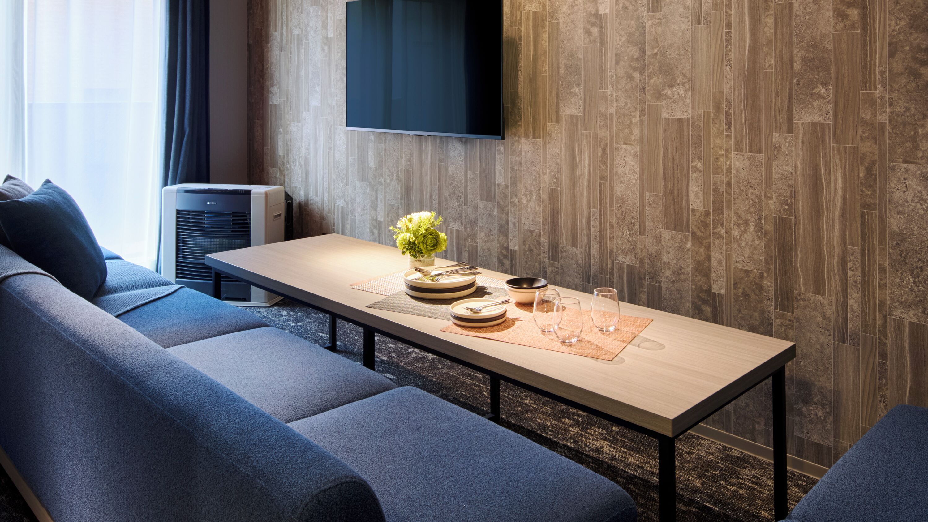 尊荣套房, 无烟房 (Premium 1-Bedroom Suite with 6 Beds) | 客厅