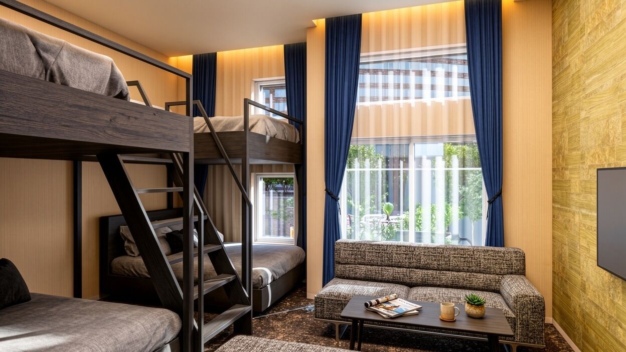 Moderate 4 Beds - Bunk Style, Non Smoking