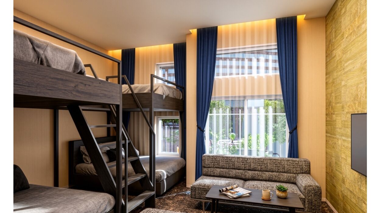 Executive Connecting 8 Beds - Bunk Style, Non Smoking | Interior