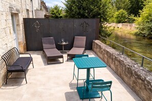 Outdoor dining - The  Loches Washhouse 4 personnes (Loches)
