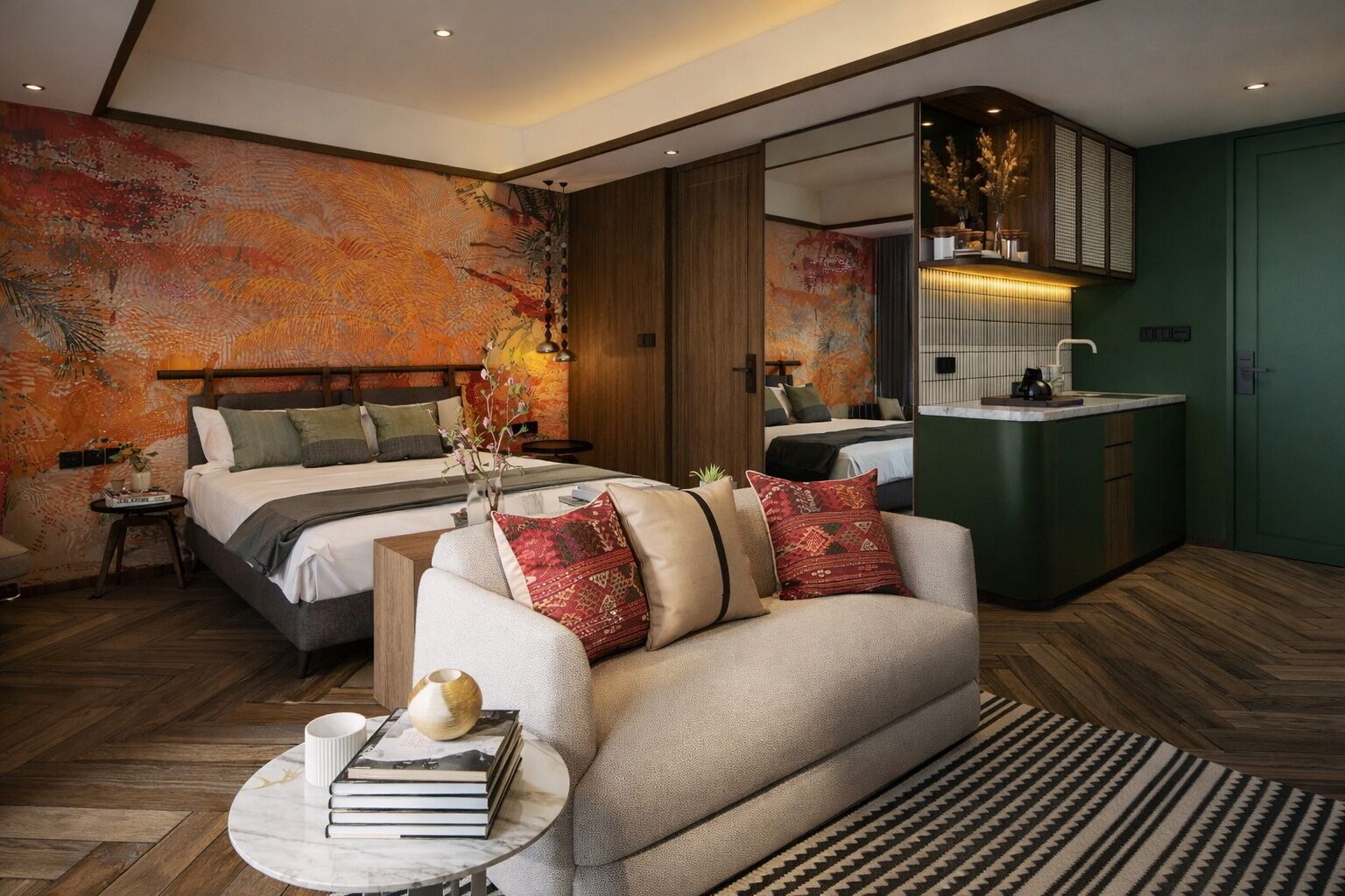 Chambre Deluxe, 1 très grand lit