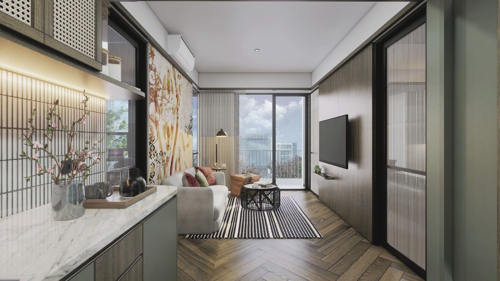 Suite | Bathroom | Free toiletries, hair dryer, bidet, towels
