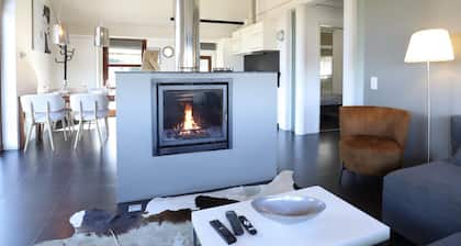 Gite with hot tub, sauna and stunning views