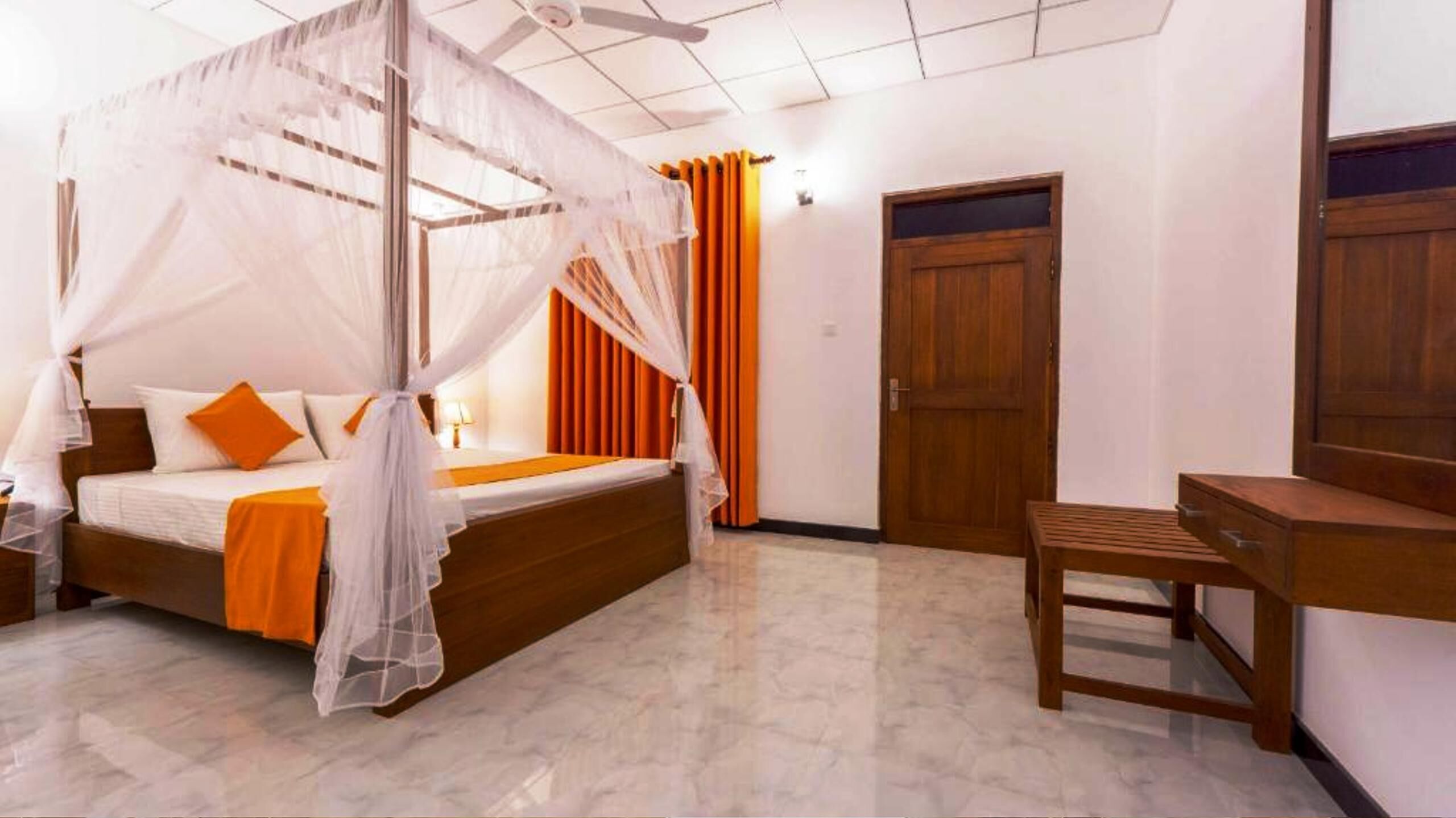 Economy-Doppelzimmer, Gartenblick