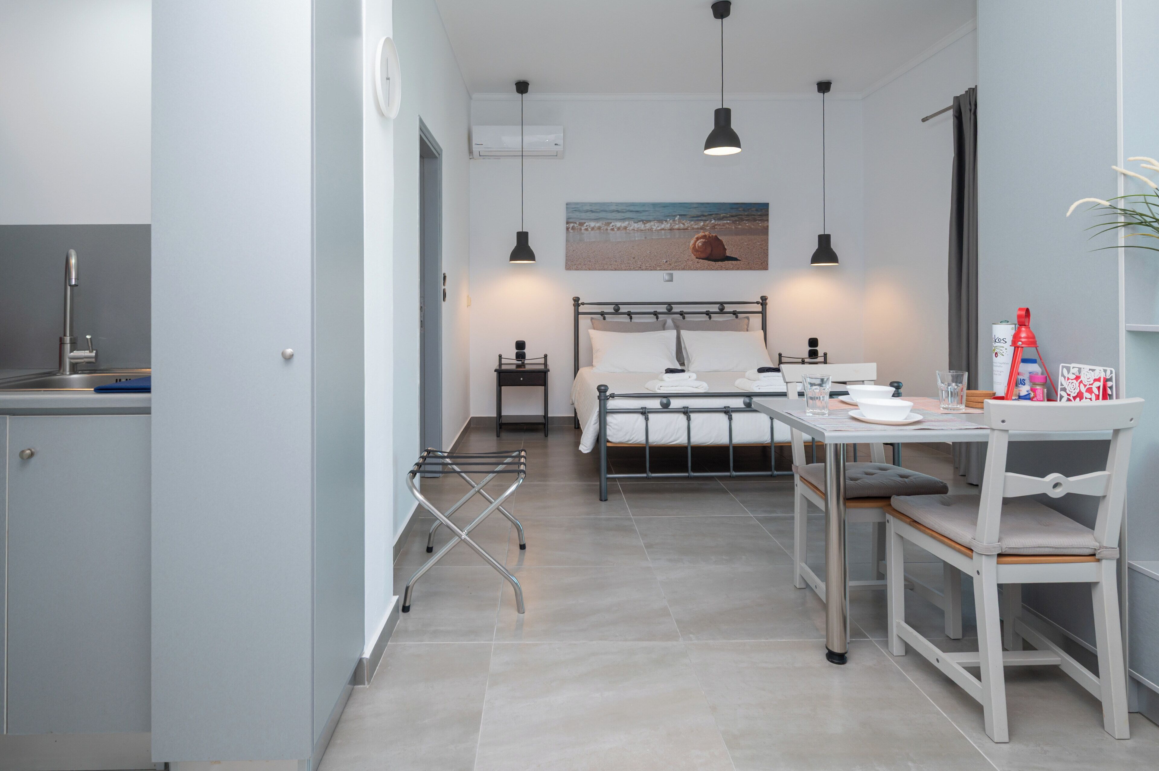 Comfort Studio, City View | Hypo-allergenic bedding, in-room safe, blackout curtains