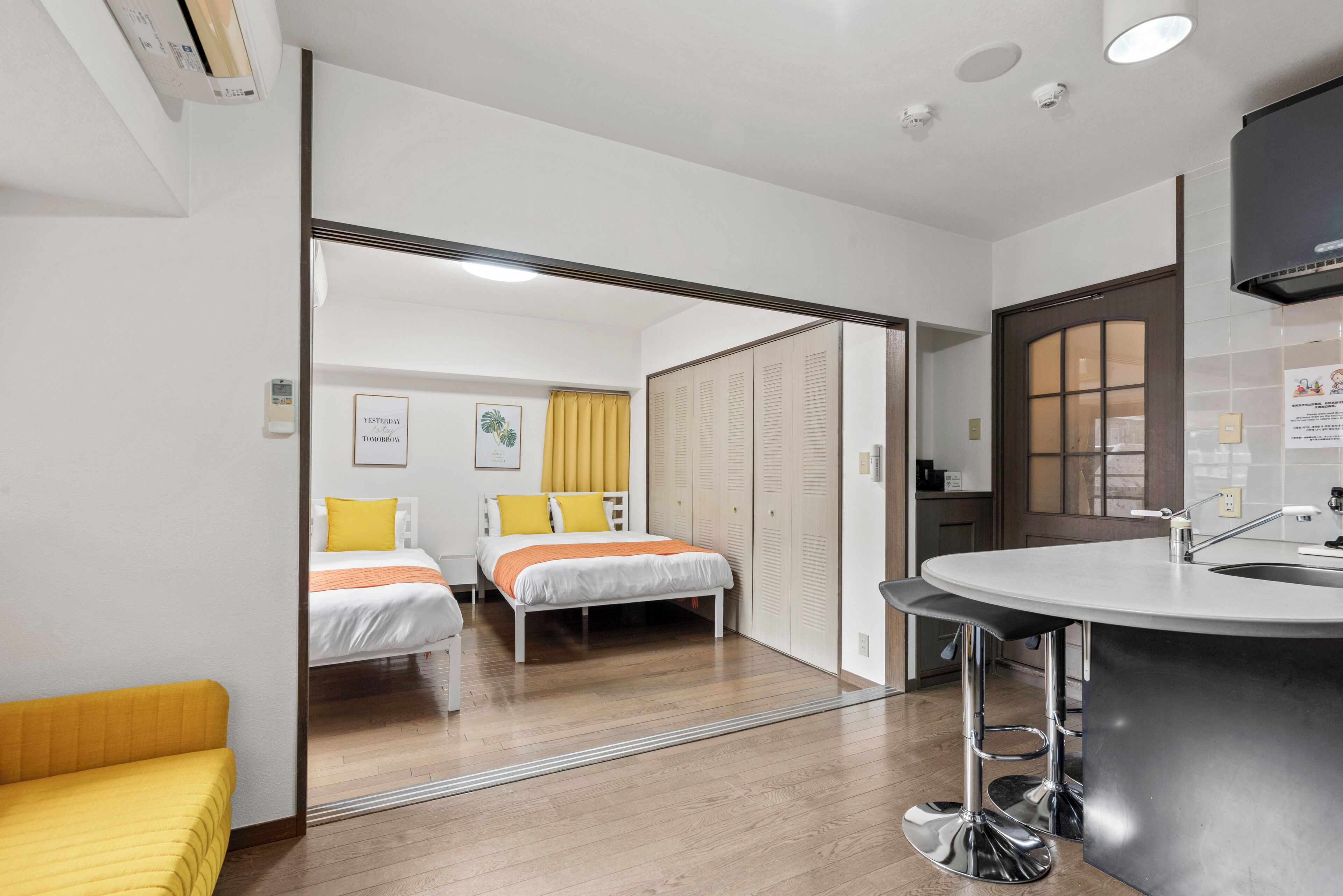 Departamento básico, 1 habitación, para no fumadores