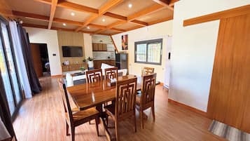 Vila superior | Opções para refeição no quarto