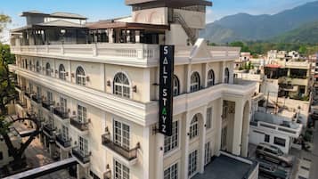 Voorkant van accommodatie