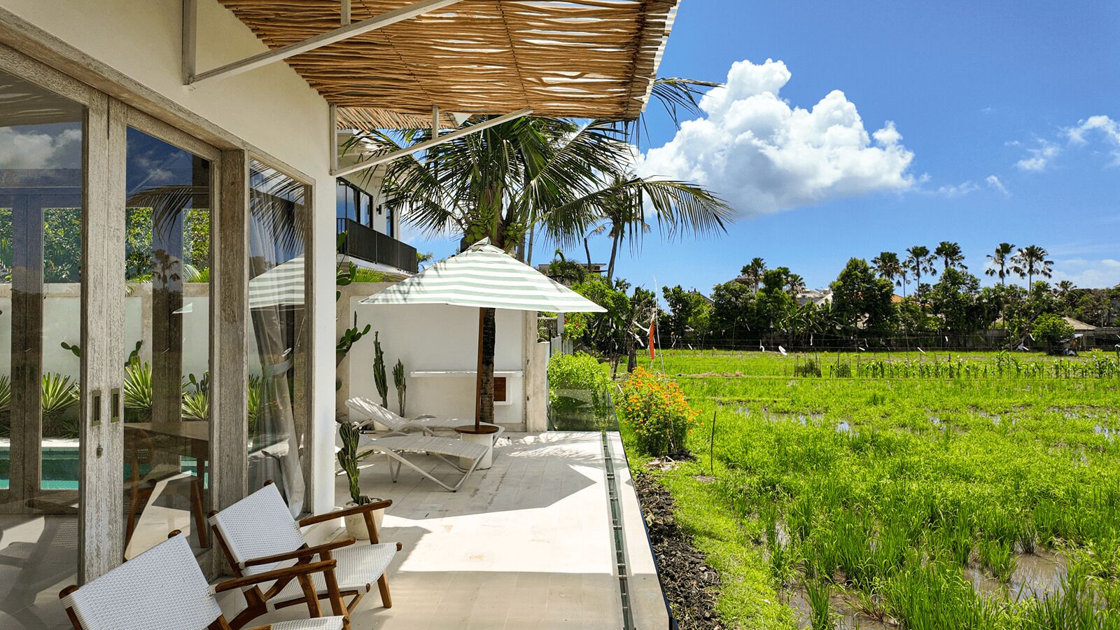 Comfort Villa, Patio, Pool View | Terrace/patio