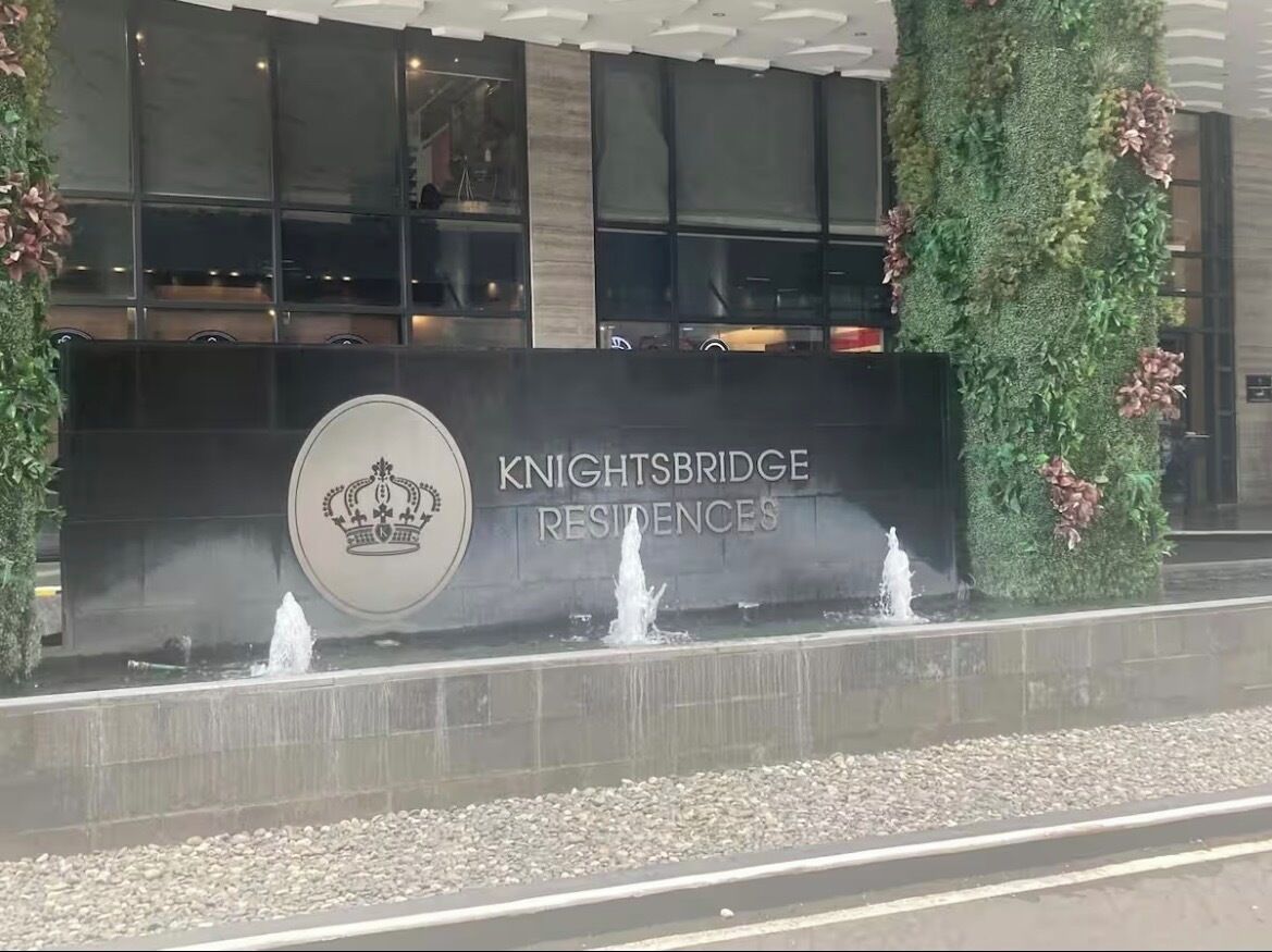 Voorkant van accommodatie