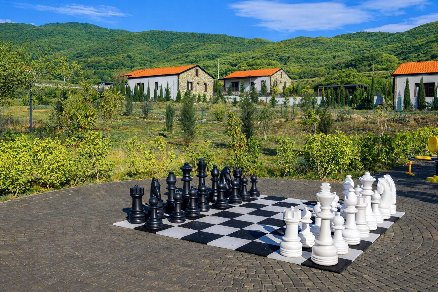 Overnattingsstedets uteområder