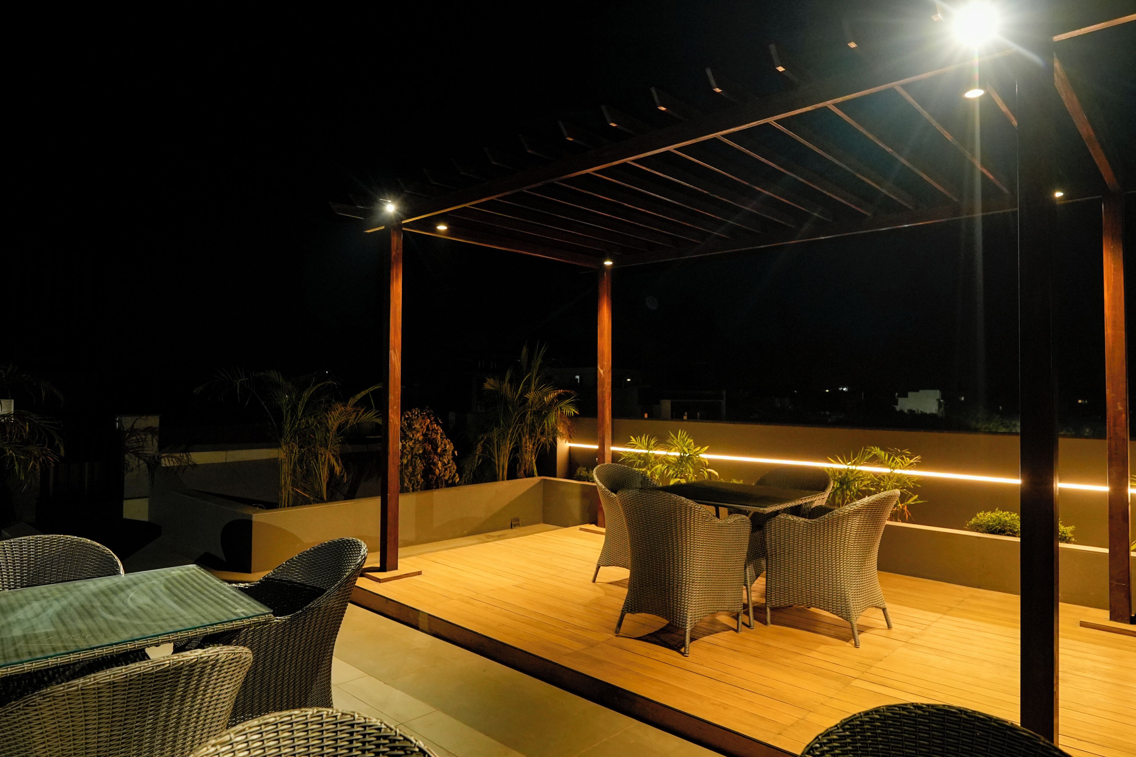 Rooftop terrace