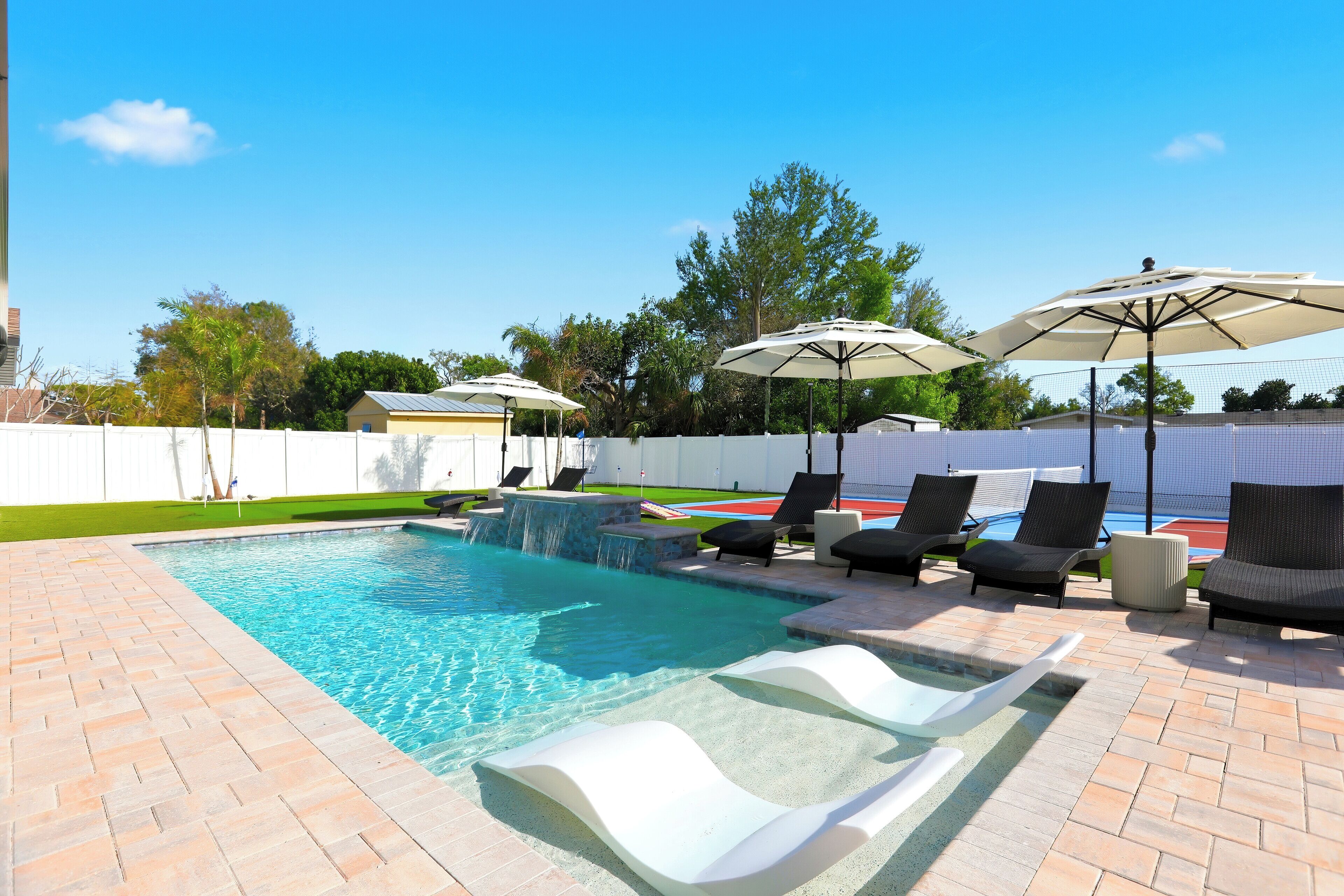Piscine chauffée
