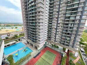 Quang cảnh nhìn từ nơi lưu trú