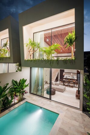 Deluxe Villa, Patio, Garden View | Terrace/patio - Serene Villas Bingin, Uluwatu by Blacksand (Pecatu)