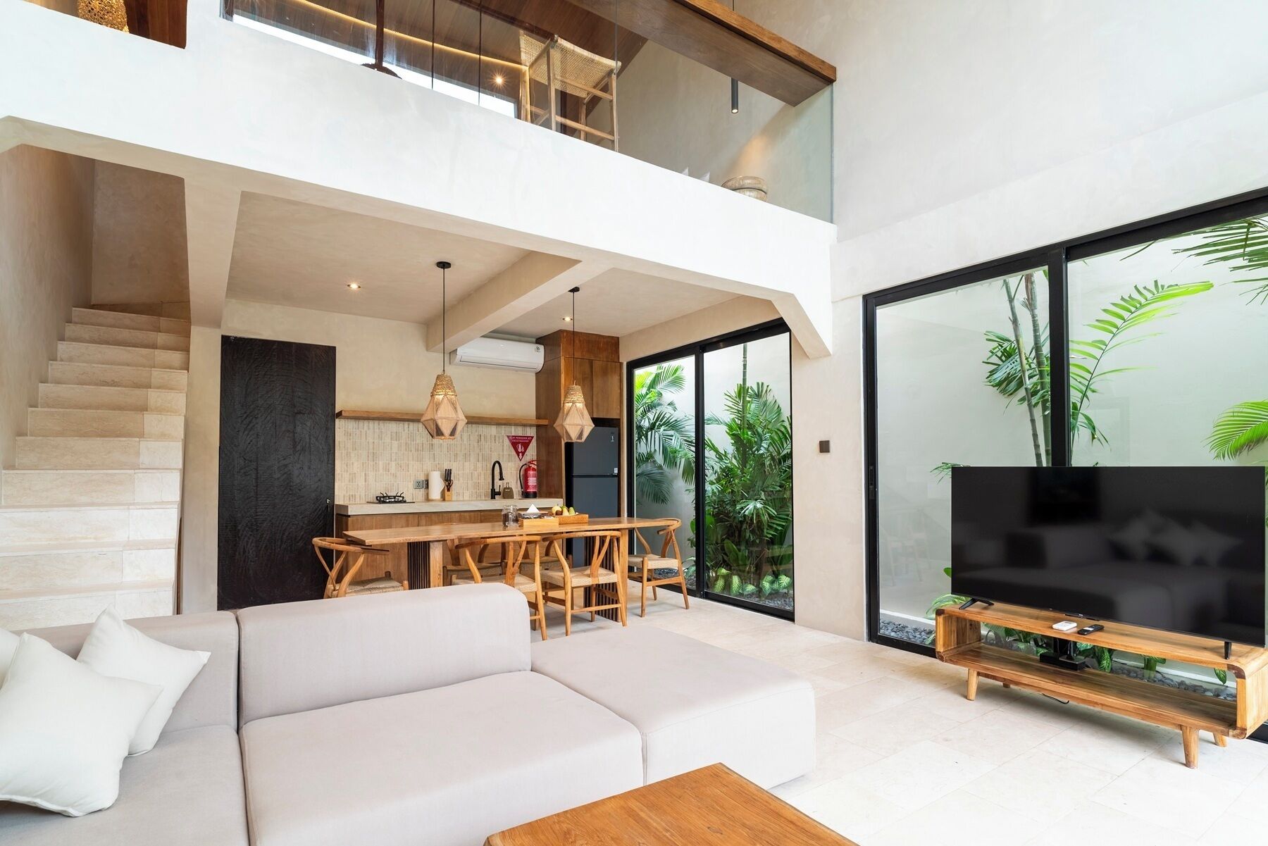 Villa, Patio, Pool View | Living area | Flat-screen TV