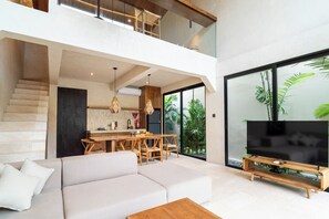 Living area - Serene Villas Bingin, Uluwatu by Blacksand (Pecatu)