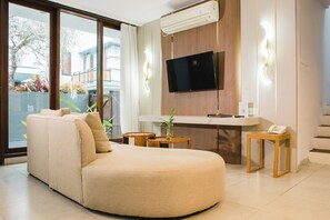 Villa, 2 habitaciones, piscina privada | Interior