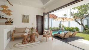 Villa, Pool View | Living area - Villa Victoria 2 by Villa Finder (Kuta)