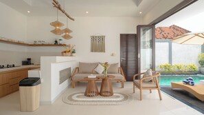 Villa, Pool View | Living area - Villa Victoria 2 by Villa Finder (Kuta)