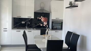 Apartment (Two Bedroom Apartment 1) | Private kitchen | Fridge