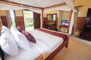 1 bedroom, Internet, bed sheets - Charming Garden Suite Villa  Pool Access (Kecamatan Ubud)