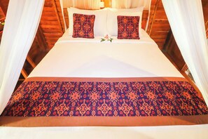 1 bedroom, internet, bed sheets - Ubud Nature Escape Bungalow ricefield view (Kecamatan Ubud)