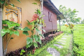 Exterior detail - Ubud Nature Escape Bungalow ricefield view (Kecamatan Ubud)