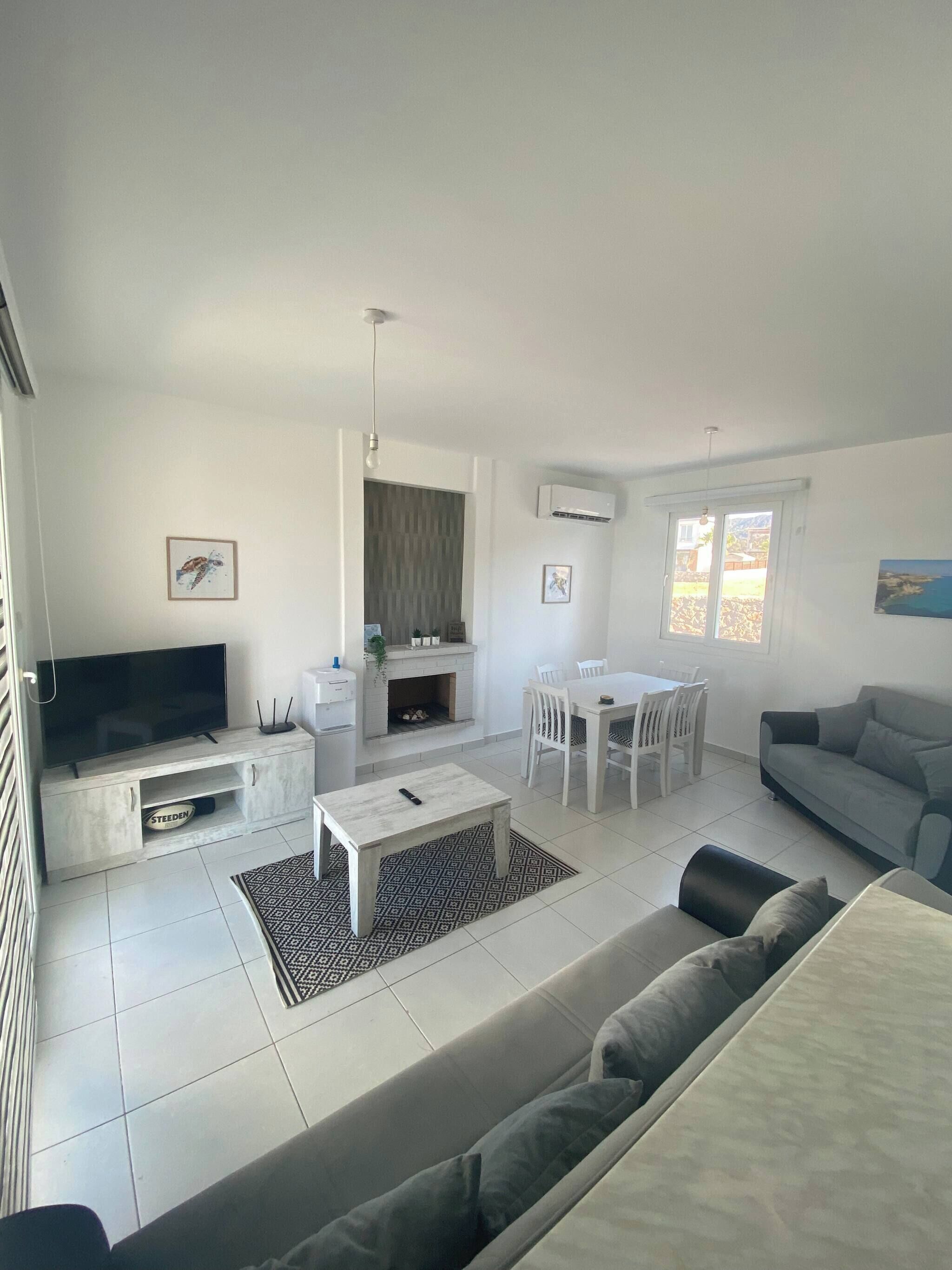 Splendida Villa Con 3 Camere Da Letto Con Vista Sul Mare A Bahceli, Cipro - Cipro