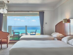 Standard Twin Room, Balcony, Ocean View - Marin View Palace (kunigami-gun, onna-son, maeganeku)