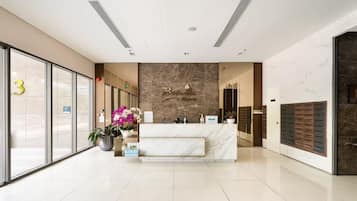 Leilighet – standard, 1 soverom, kjøkken, byutsikt | Lobby