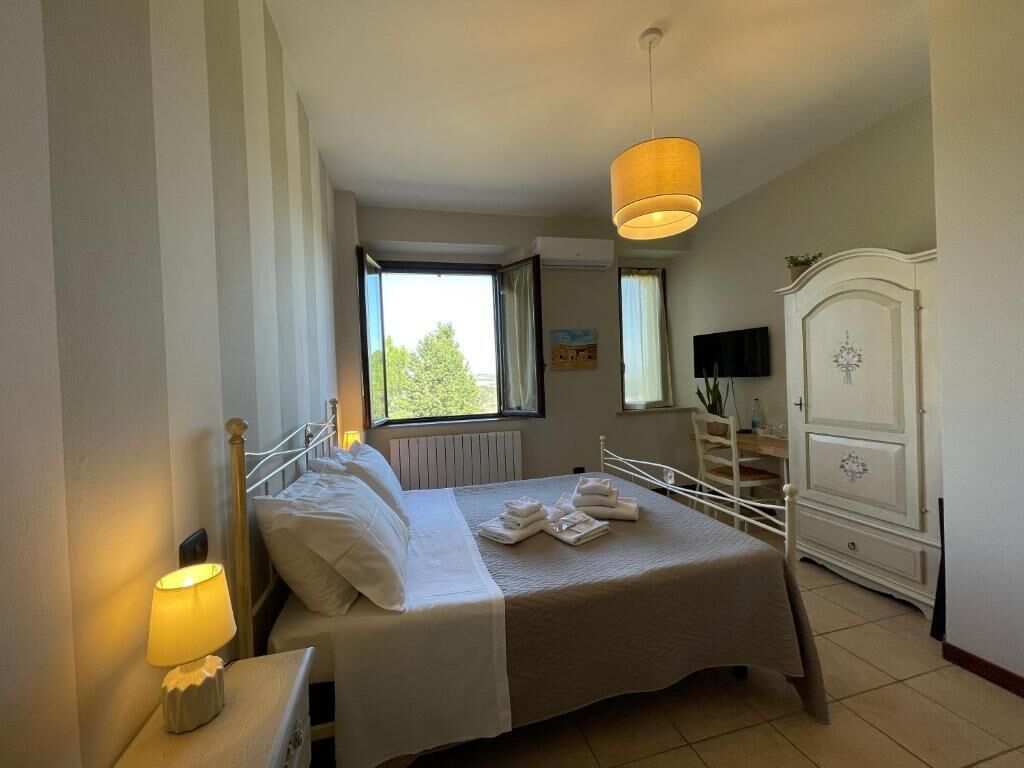 Phòng đôi phong cách cổ điển, quang cảnh đồi núi