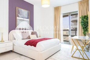 Apartment, Balcony - Bloomfields 2br Unique Ajwan Soul B (Abu Dhabi)