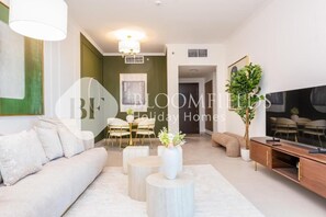 Apartment, Balcony | Interior - Bloomfields 2br Unique Ajwan Soul B (Abu Dhabi)