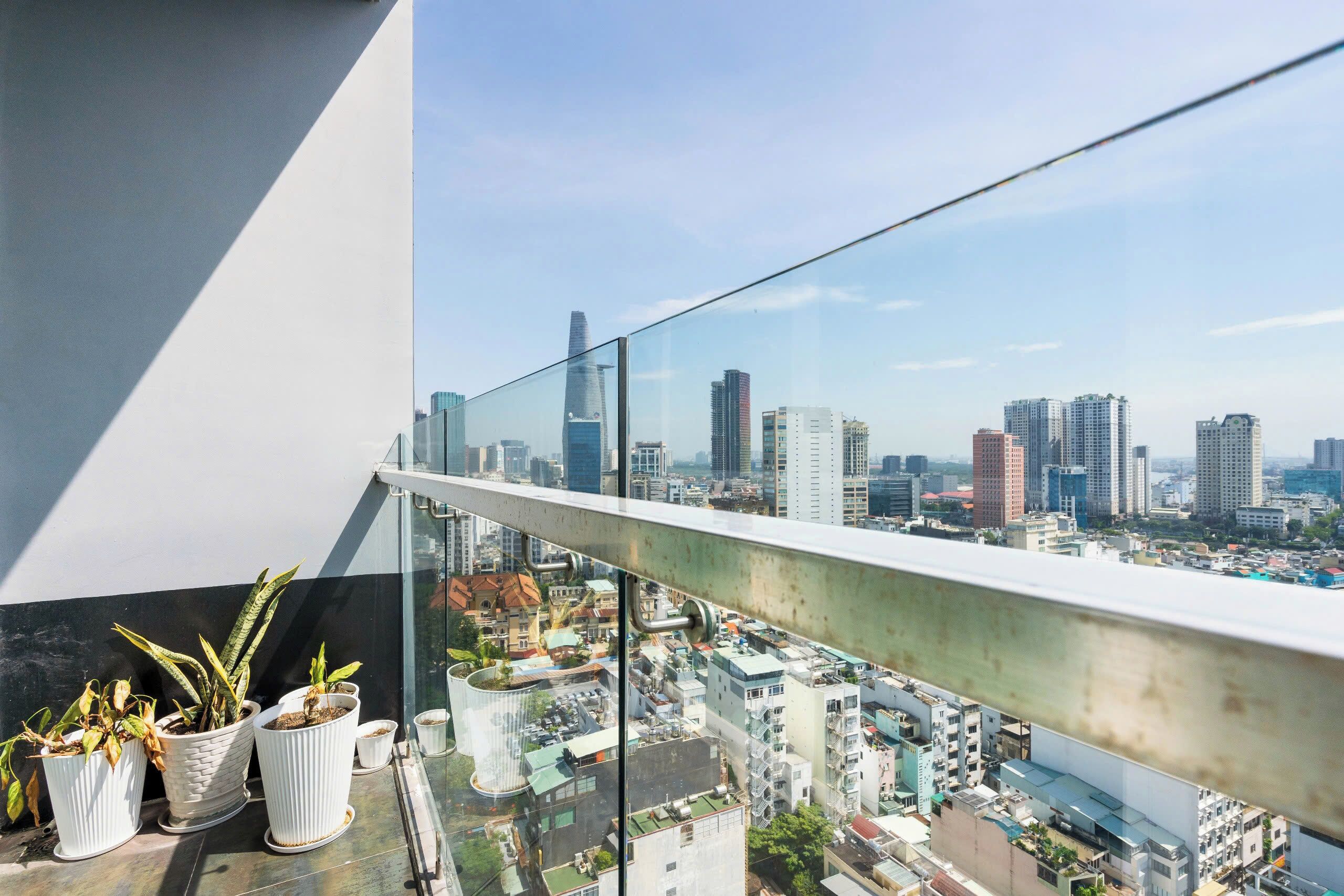 Apartamento luxo, 2 quartos, sacada, vista para a cidade | Área da propriedade