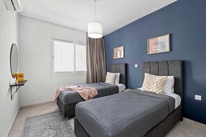 2 habitaciones, wifi gratis y ropa de cama 