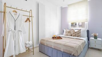 2 bedrooms, iron/ironing board, travel crib, free WiFi