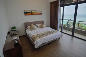 Suite monolocale Luxury, balcone, vista oceano
