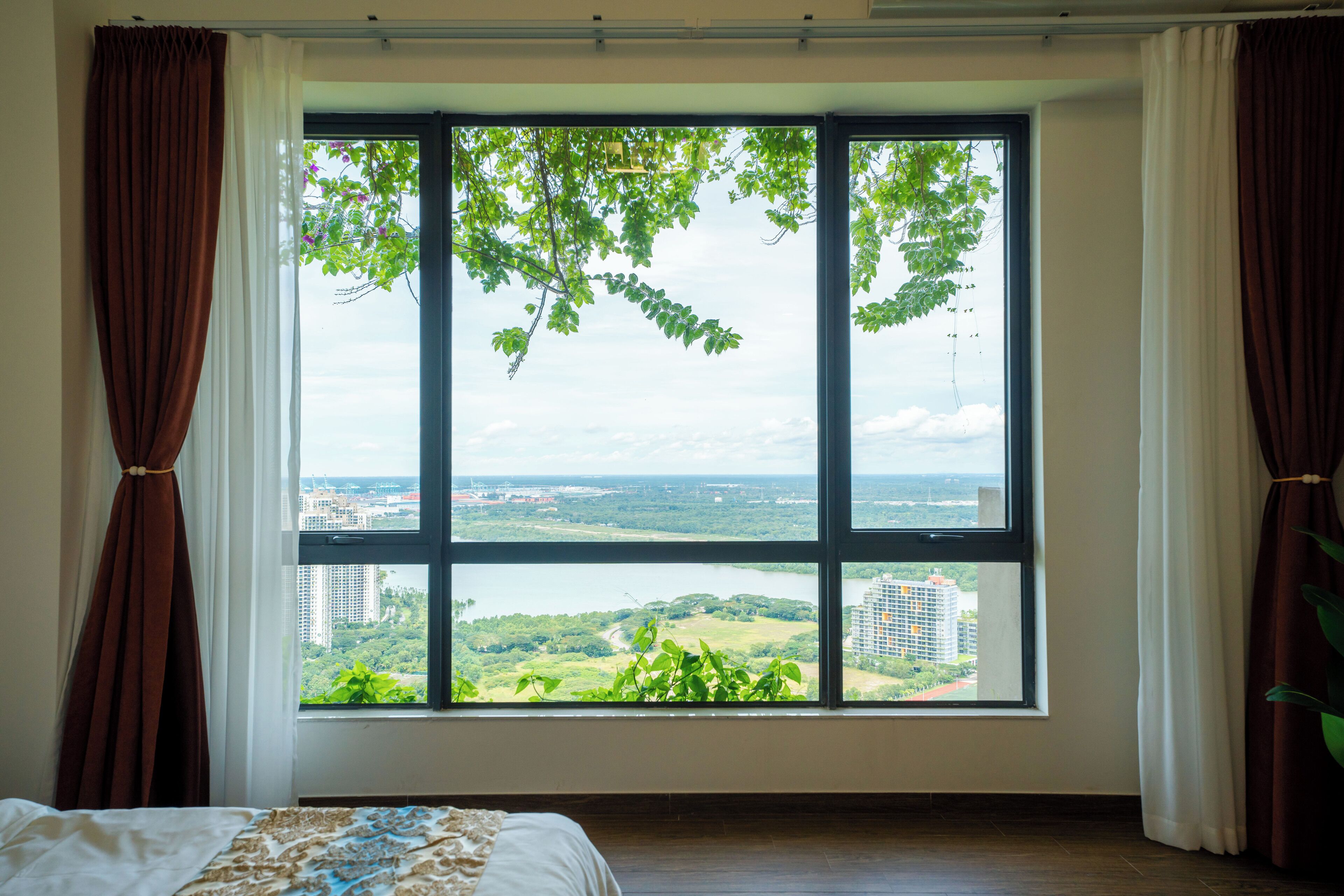 Kamar Double Mewah, balkon, pemandangan laut