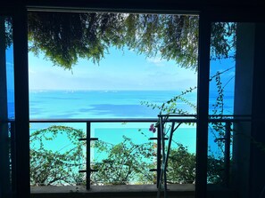 Luxury Triple Room, Balcony, Sea View | Terrace/patio