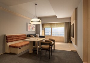 55-inch flat-screen TV with cable channels - Hilton Grand Vacations Club Tradimo Kyoto Gojo (Kyoto)