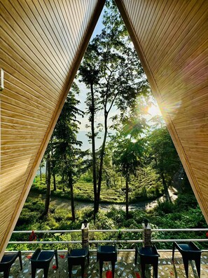 Superior Room, Balcony, Courtyard View | Terrace/patio - The Tea Tribe Stay - Offbeat Darjeeling (Darjeeling)