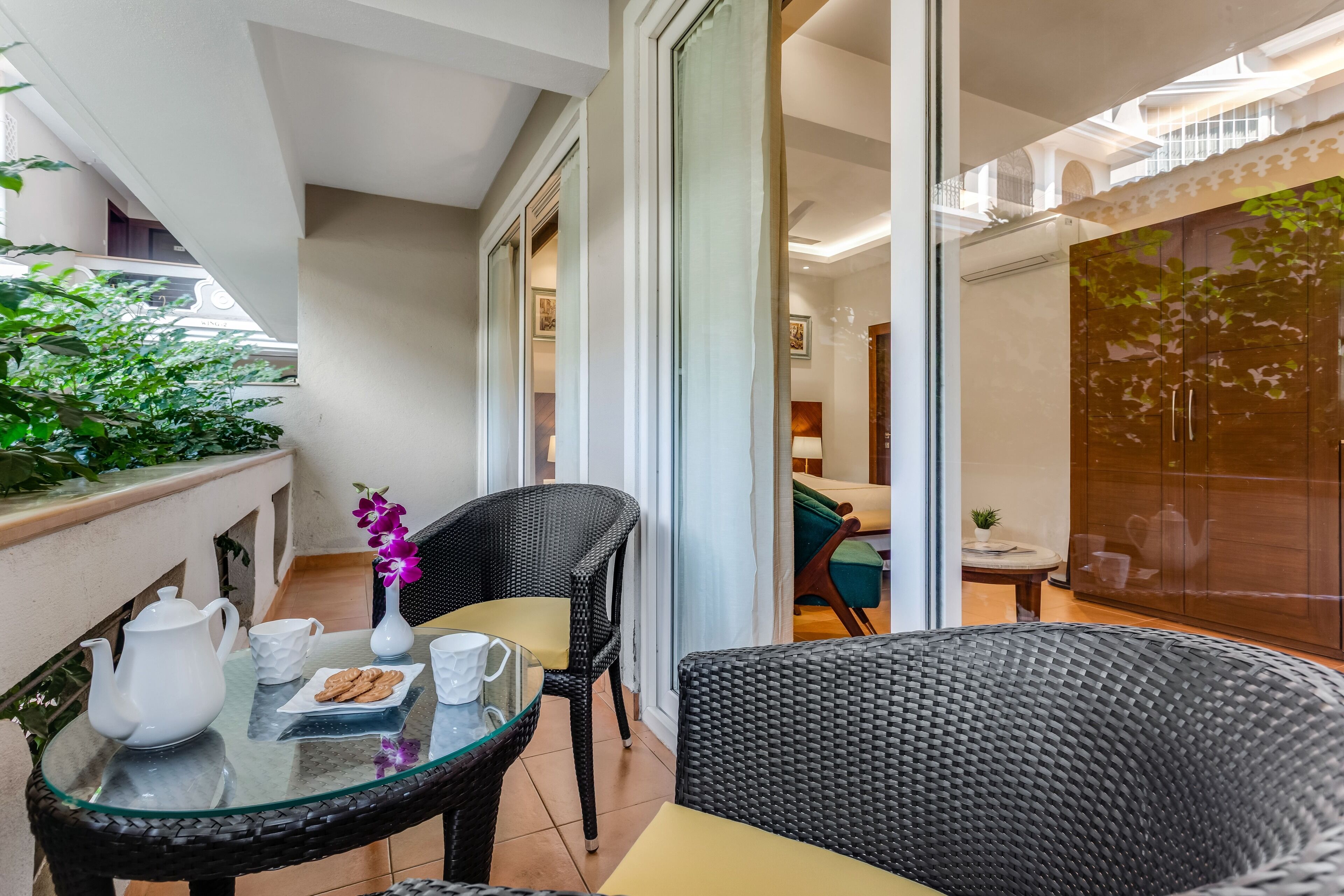 Deluxe room with Balcony | Terrasse/patio