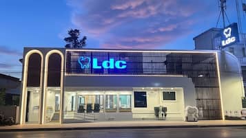 Façade de l’hébergement