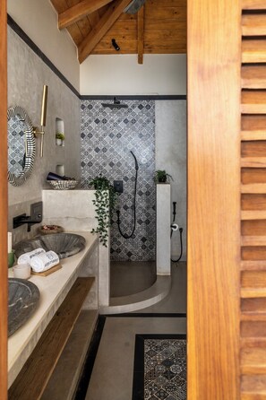 Bathroom - Staymaster Stardust 3BHK Vagator  (Vagator)