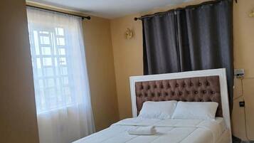 Free WiFi, bed sheets