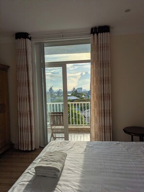 客房, 阳台, 海滩景观