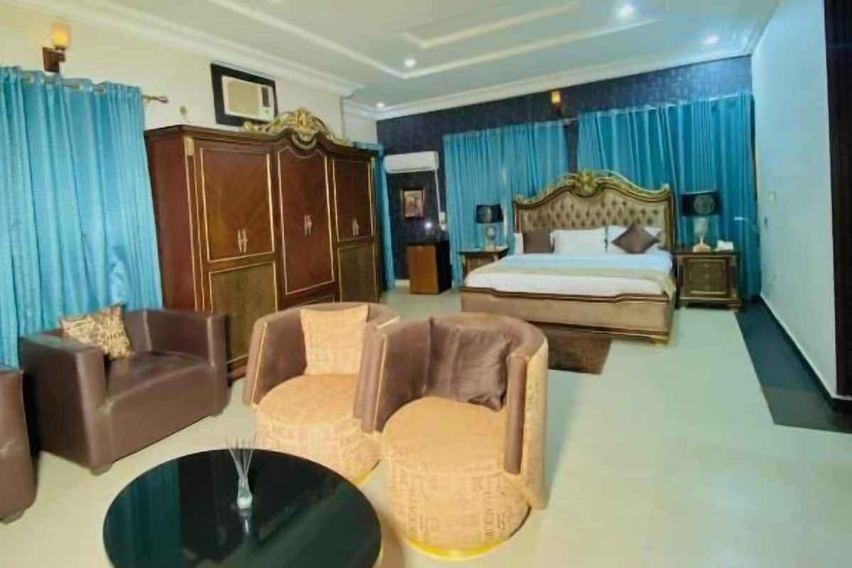 Presidentieel appartement, uitzicht op tuin