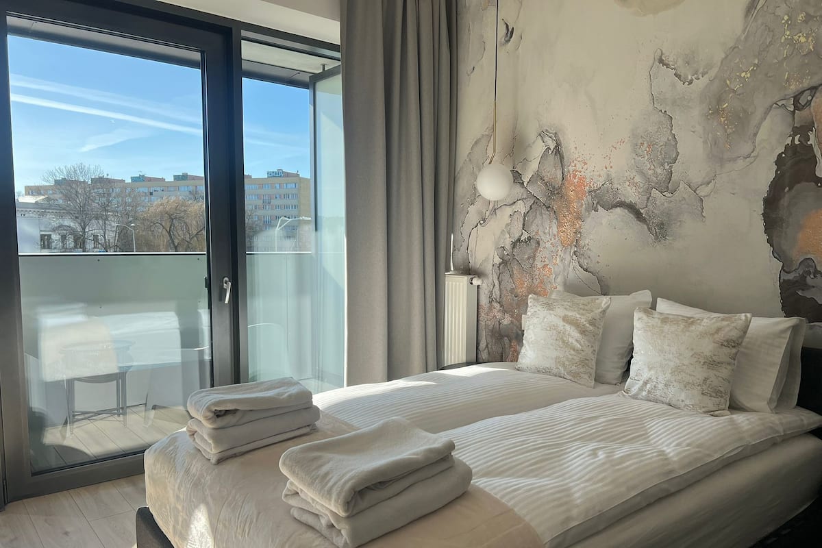 Suite Studio Confort, balcon, vue ville