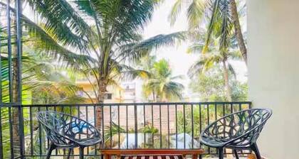 10 BR spacious luxury stay at Candolim with pool